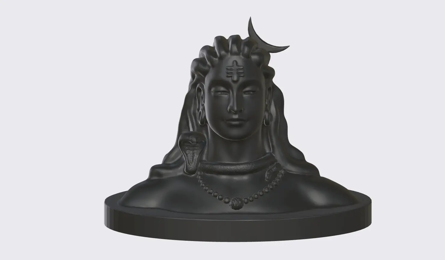 Adiyogi 3D Model